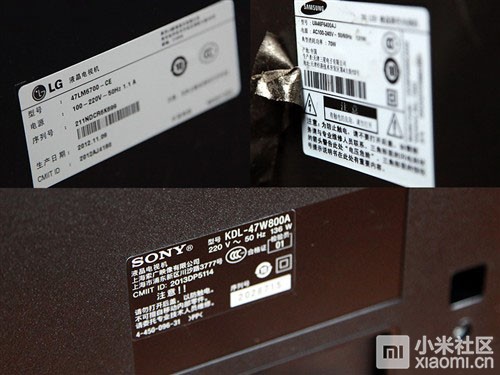 画质大比拼---小米电视对比索尼三星LG三巨头