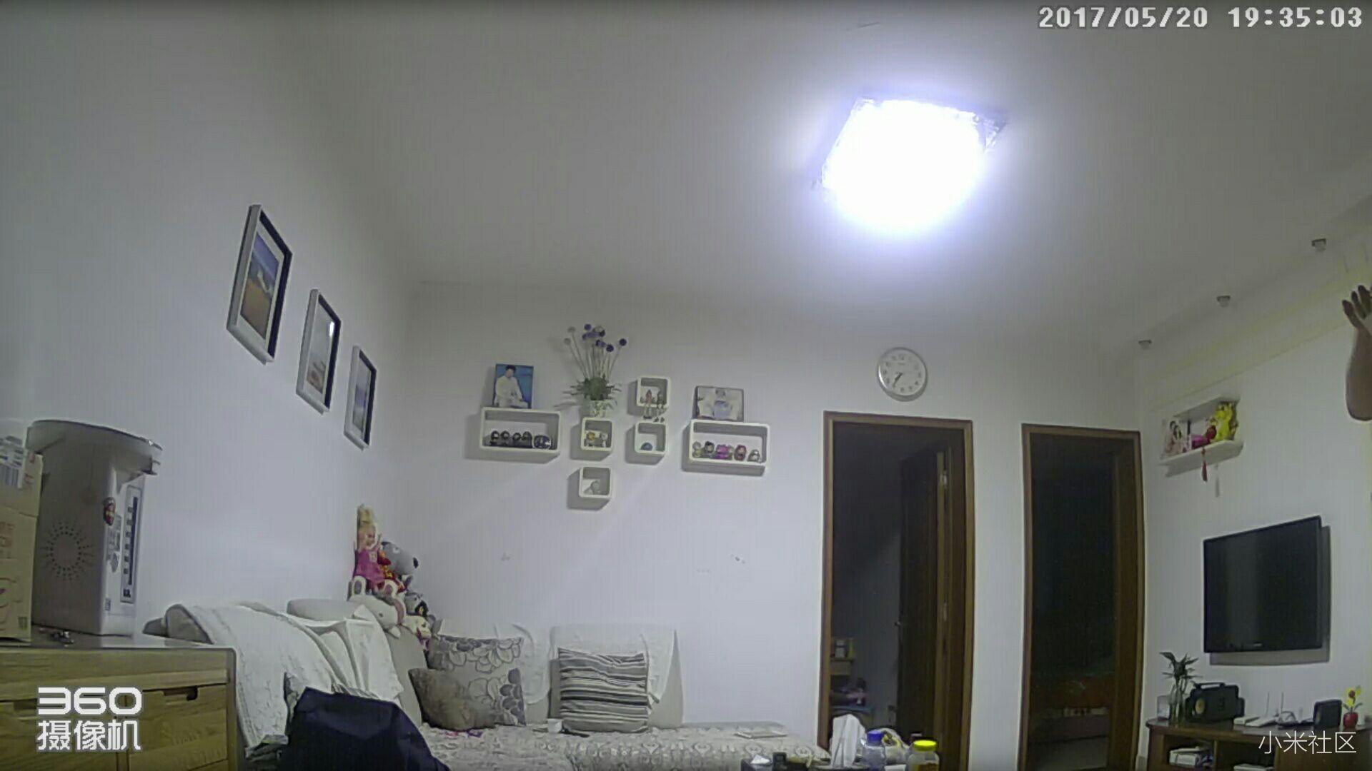 米家云台摄像机与360夜视版