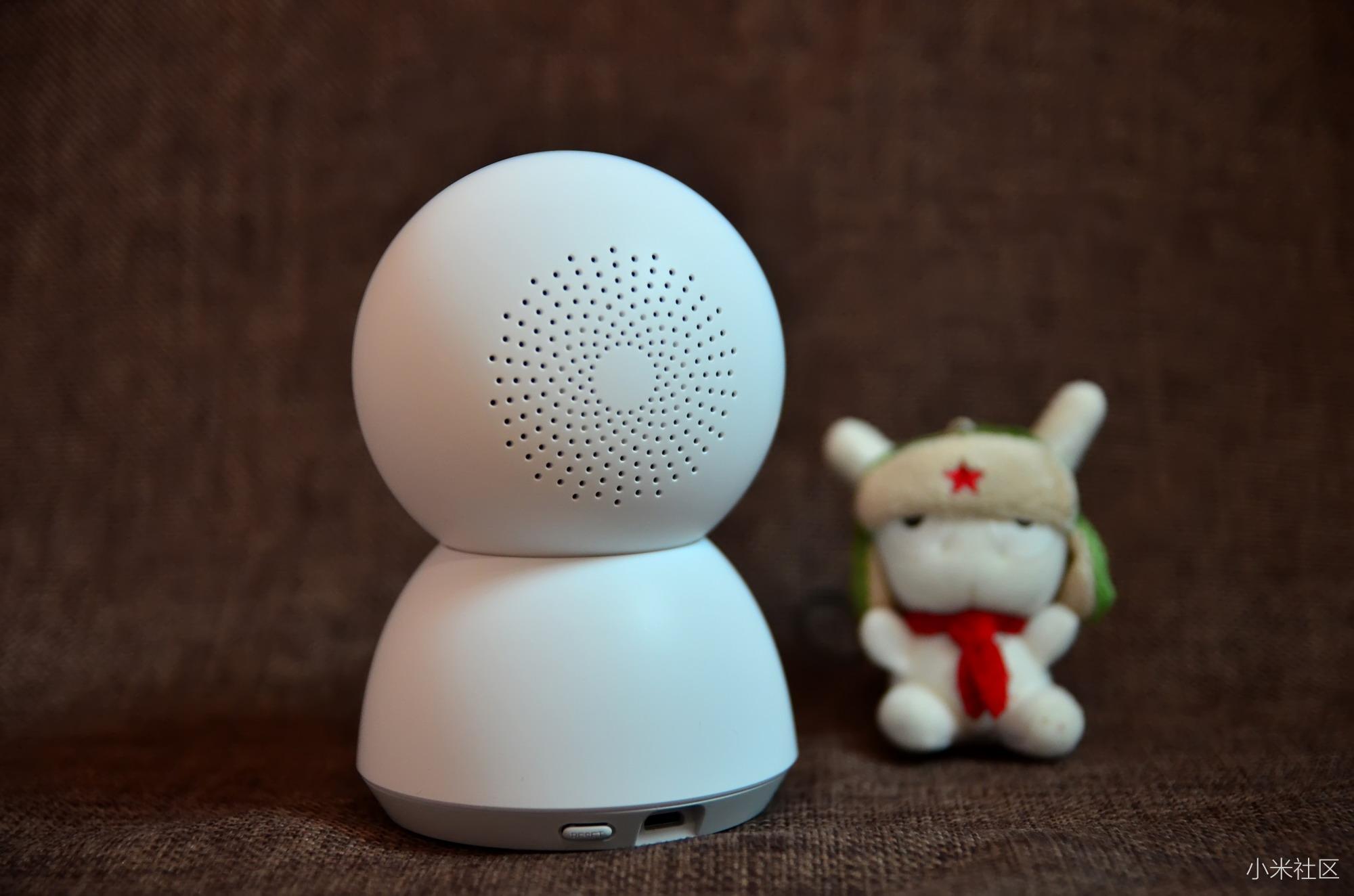 可爱超萌大眼睛-米家智能摄像机云台版开箱简