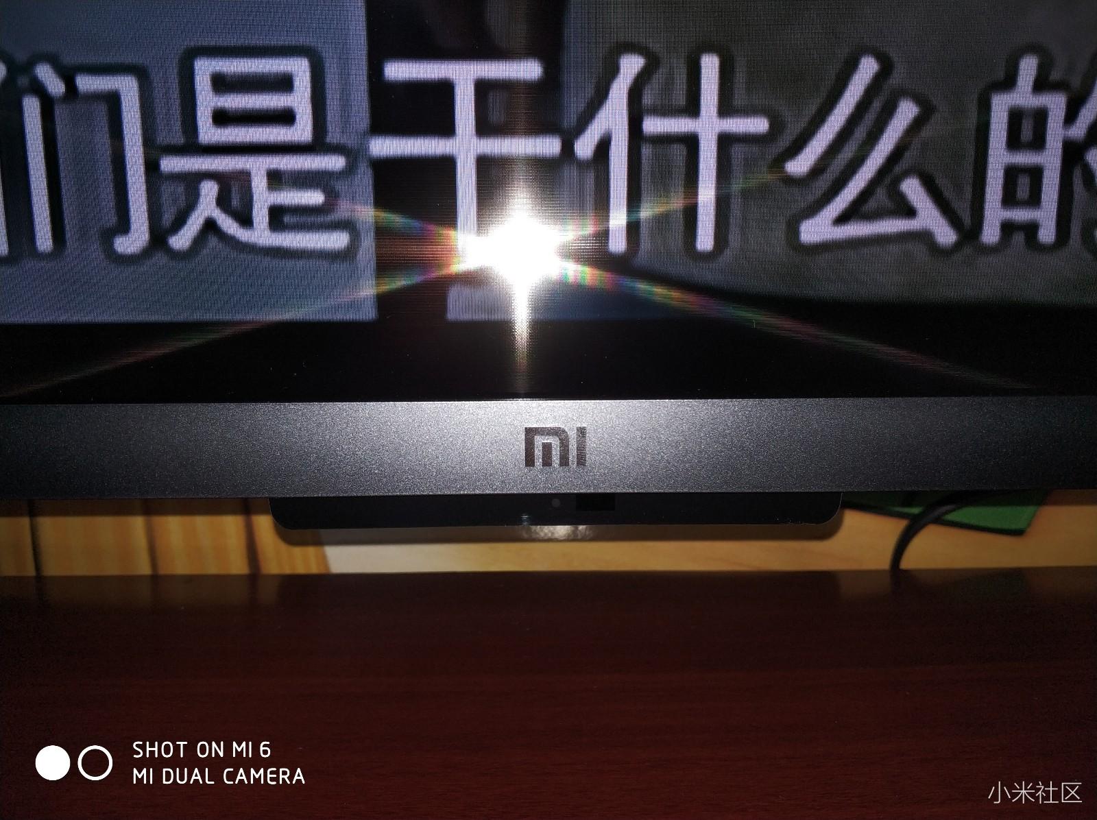 818刚到货的小米电视3S55寸 底部金属边框发
