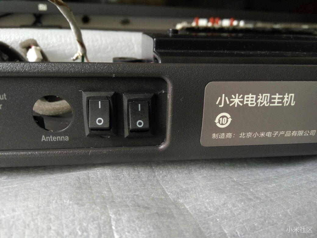 小米电视3加装同轴光纤和音频输出