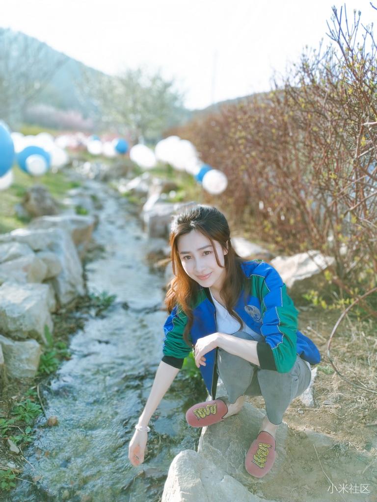 「摄影馆」拍人更美的小米6X 来一场樱花人像