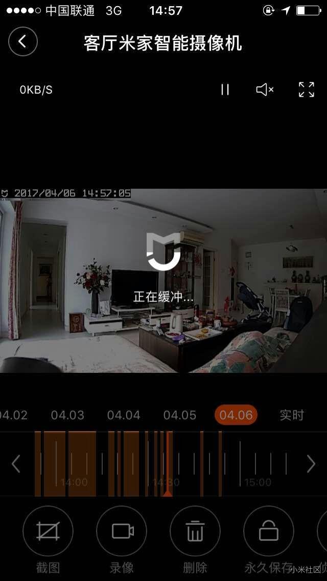 米家智能摄像机1080版回放非常卡没法看