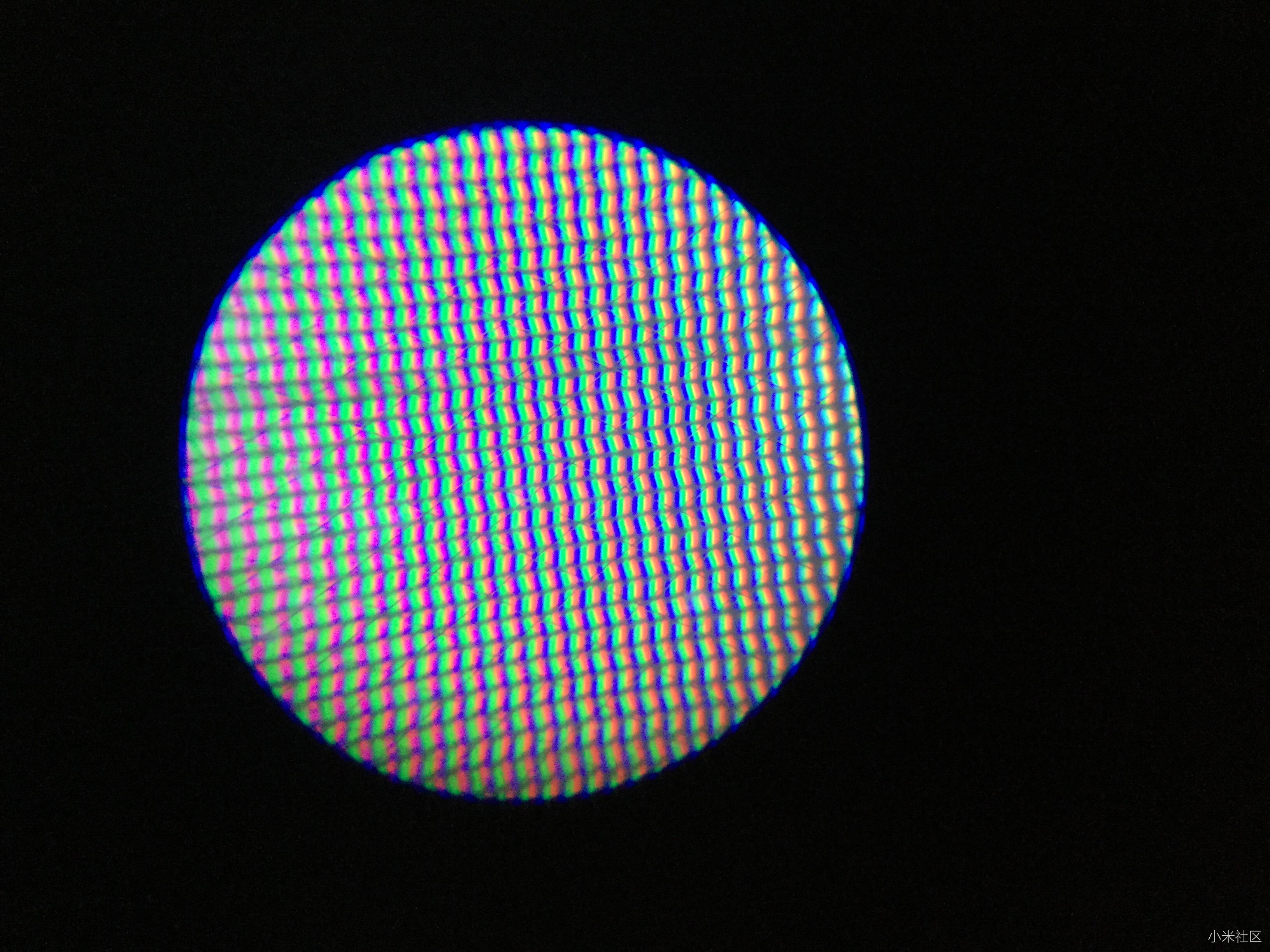 小米5屏幕上的菱形网格是什么?