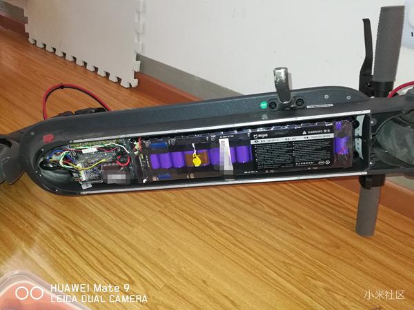 小米滑板车拆卸及螺丝生锈问题