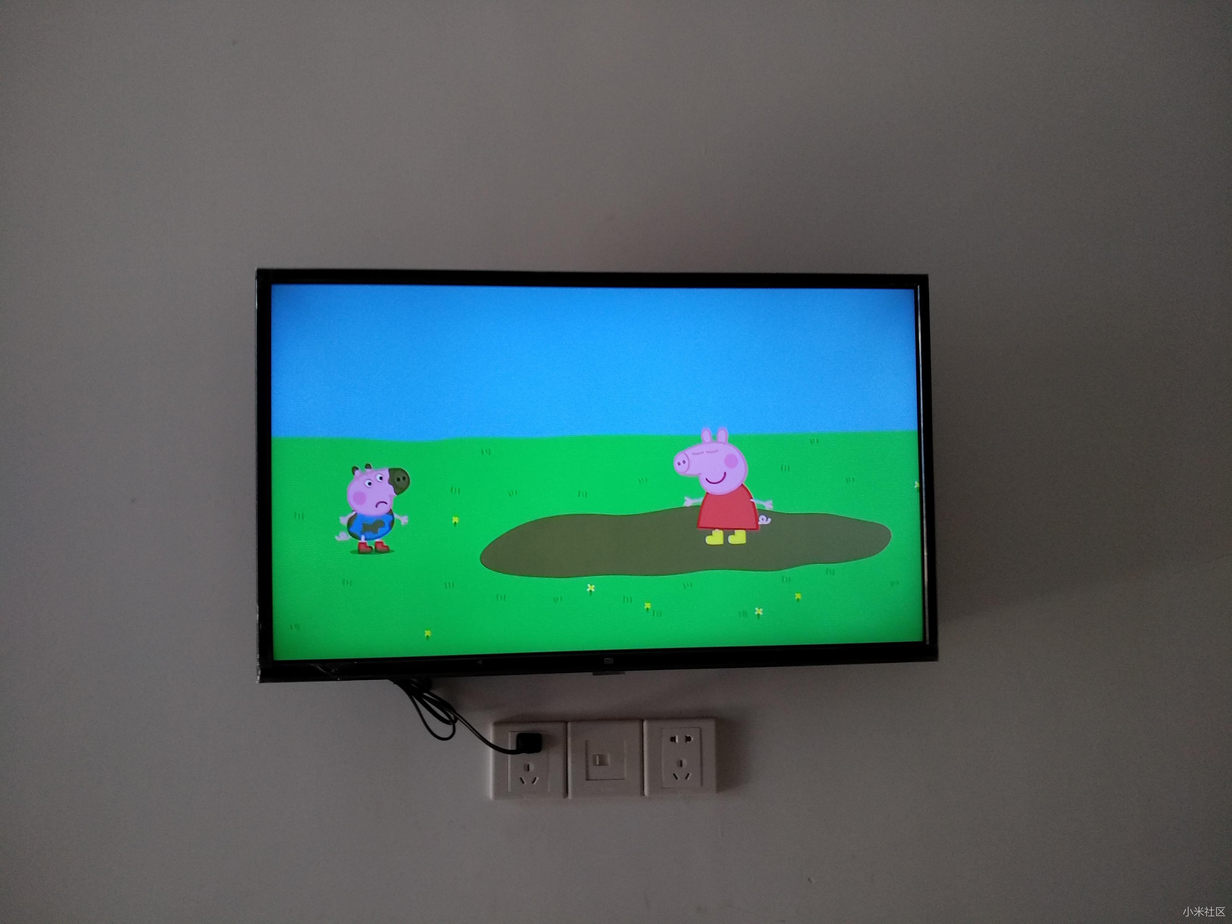 小米电视4A屏幕有质量问题。