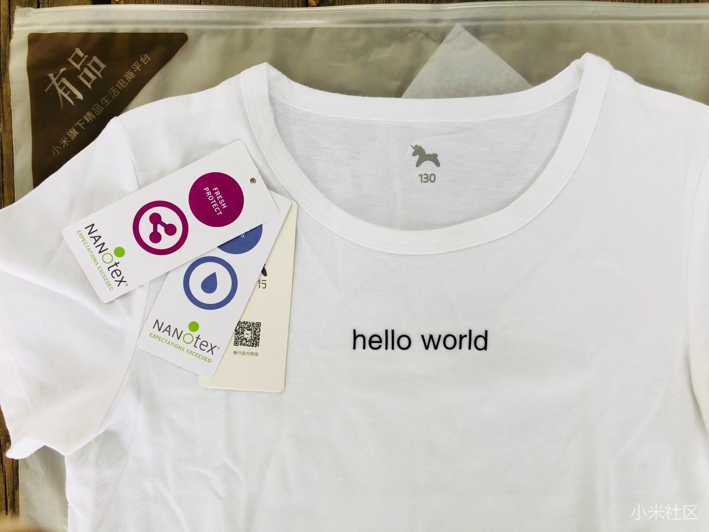 【硕米稚行纳米防污抗菌T恤】 远比你想象的还