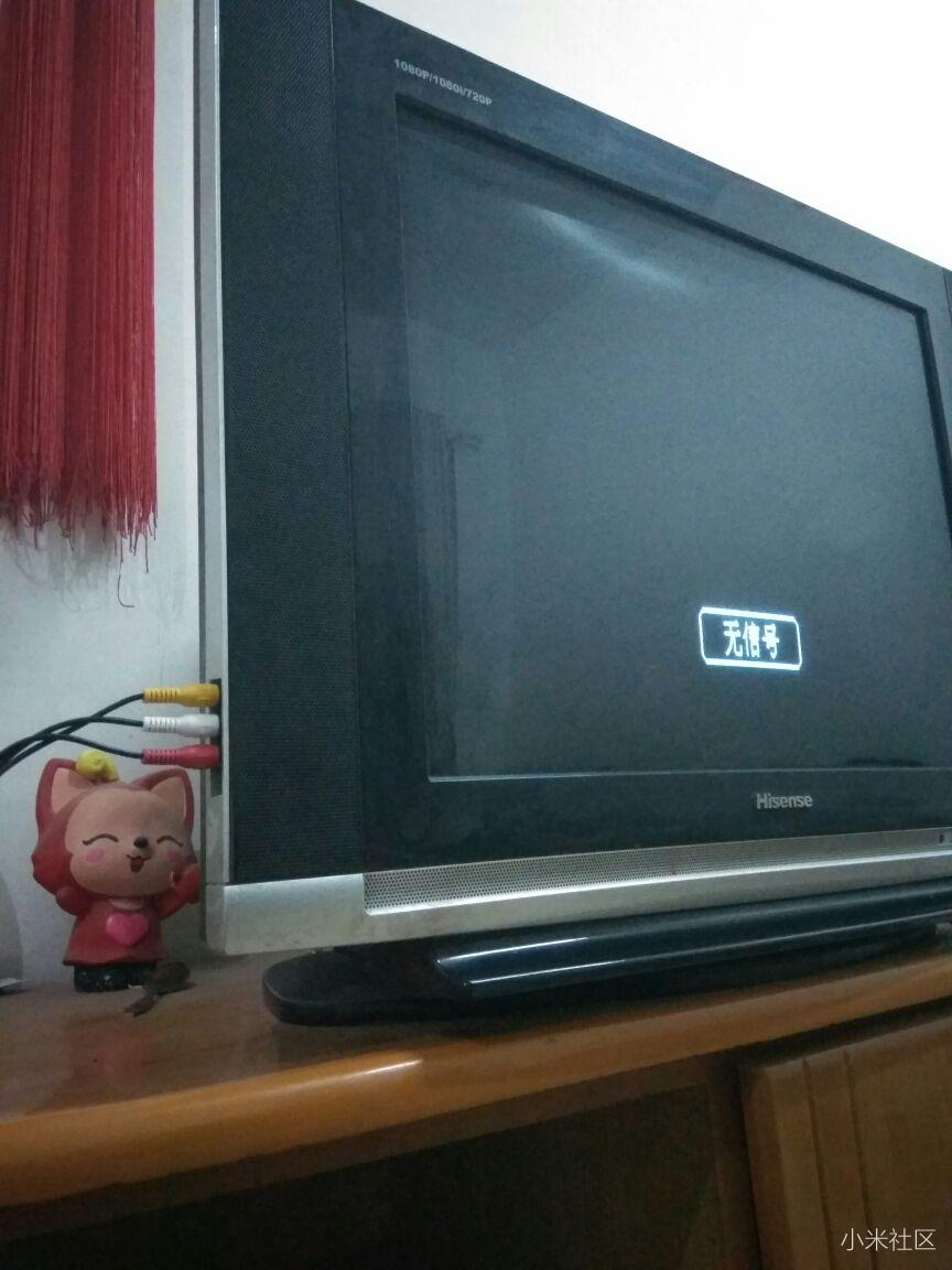 盒子连接老电视,显示无信号