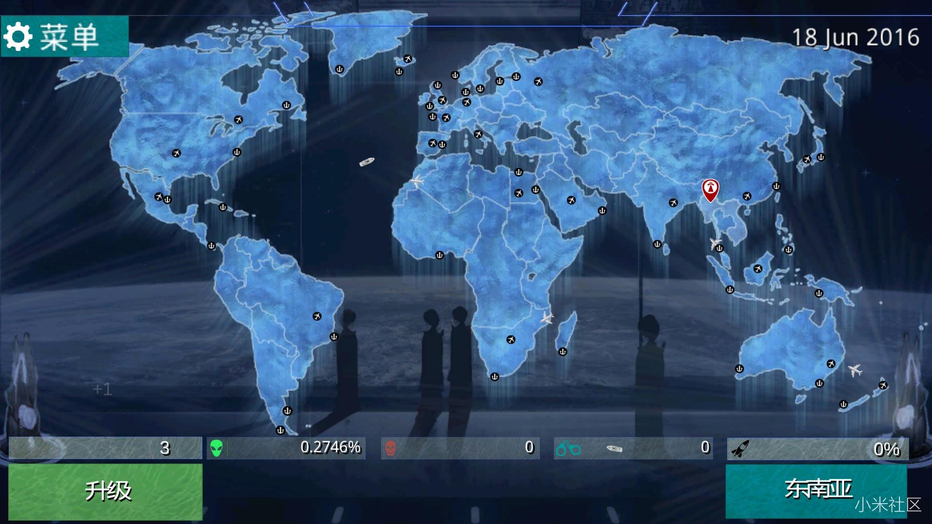 科幻风格以太空空间战斗类手游《银河瘟疫X》