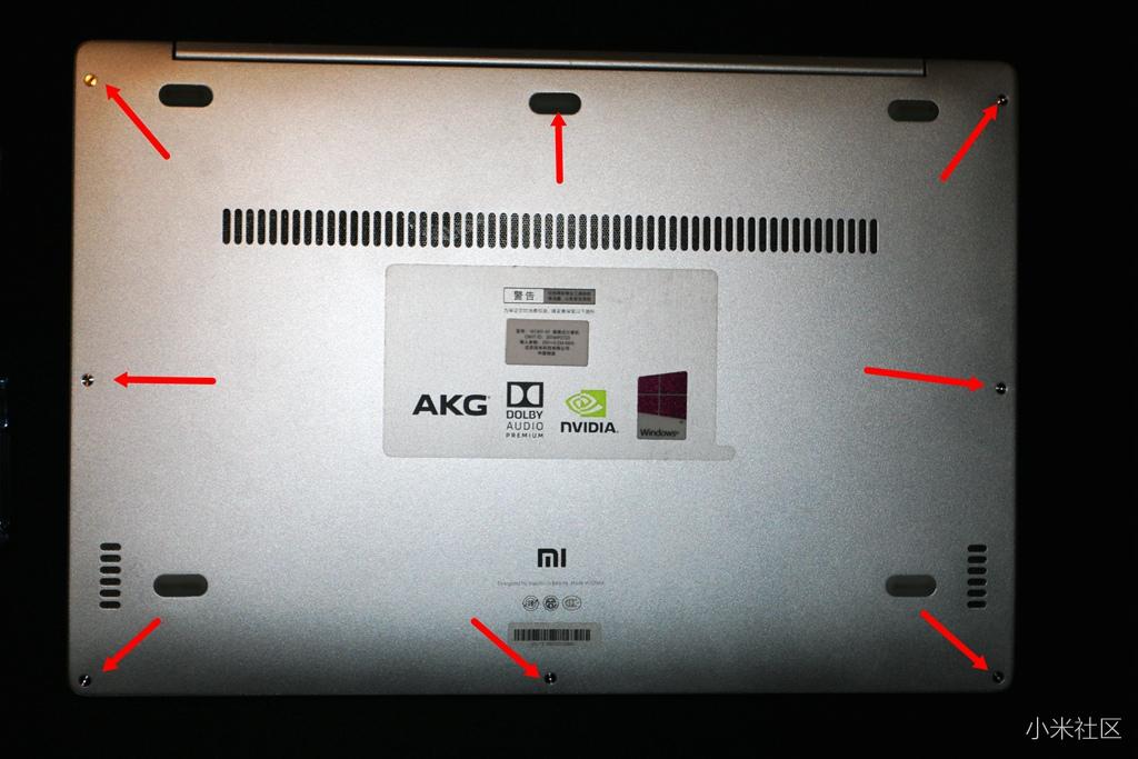 【酷玩帮】小米笔记本13.3使用体会及拆机加装
