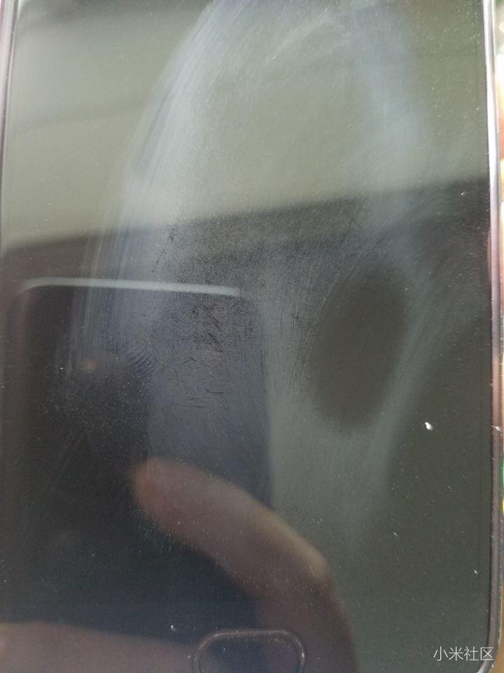 垃圾小米6屏幕疏油层有问题,售后直接拒绝维修