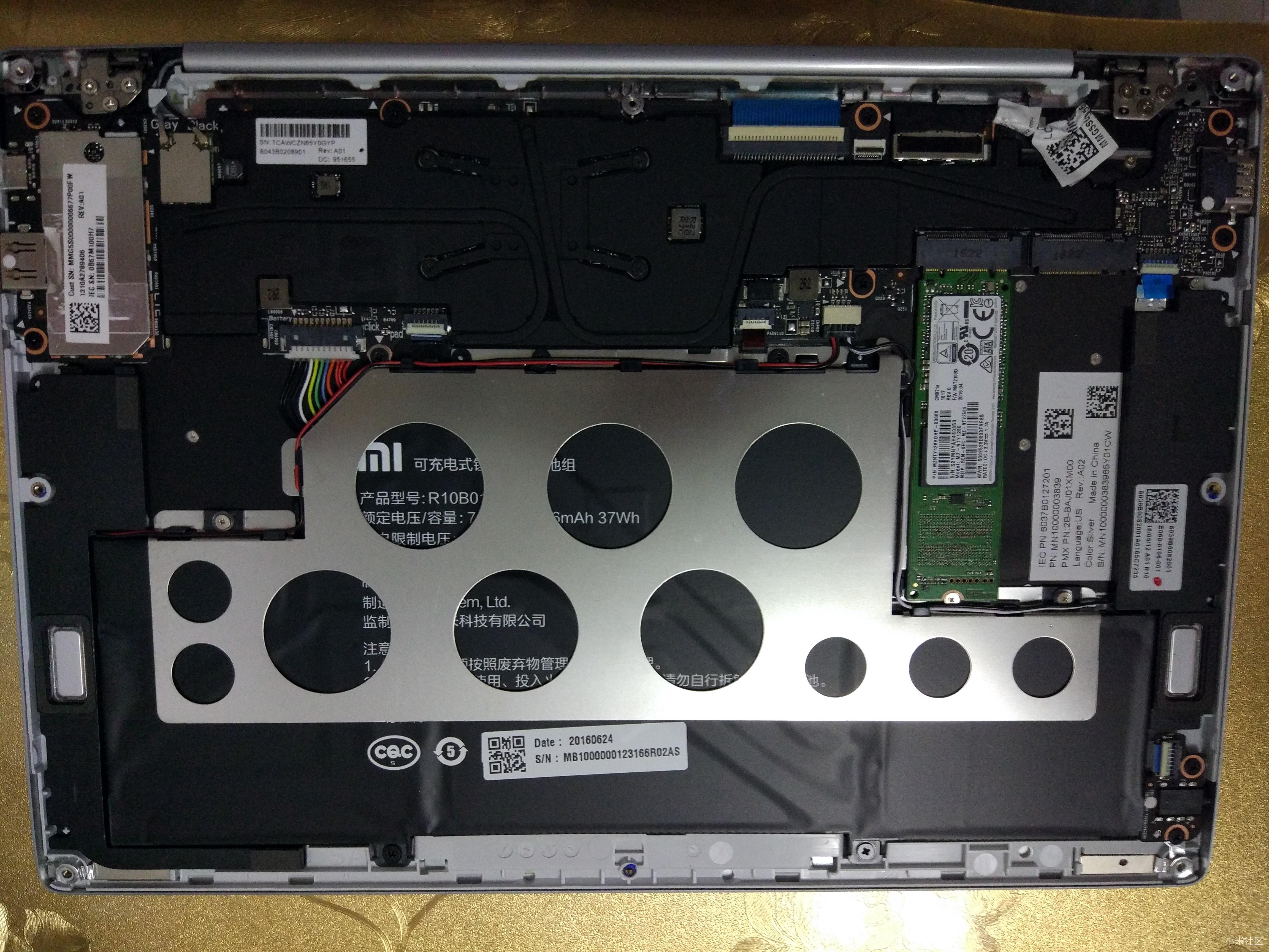 小米Air12.5加装SSD固态硬盘手记(申精)