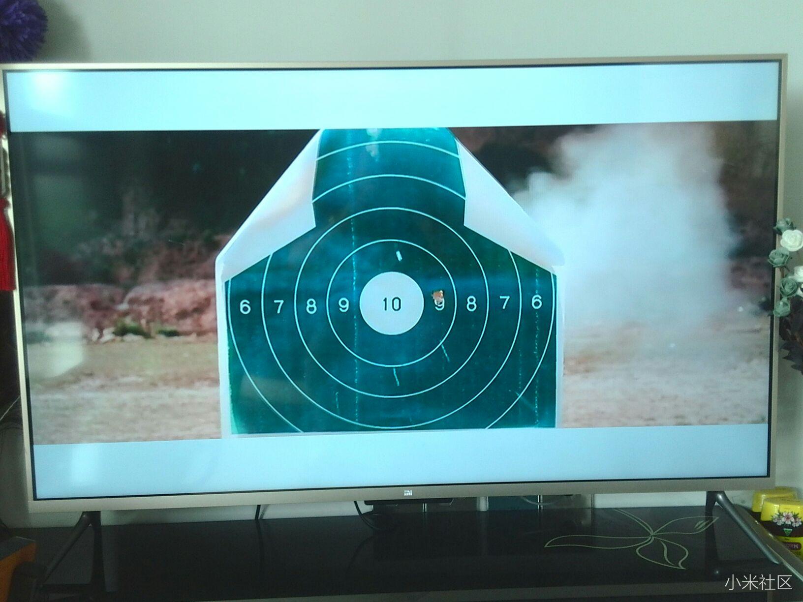 小米电视4A投屏大白边!