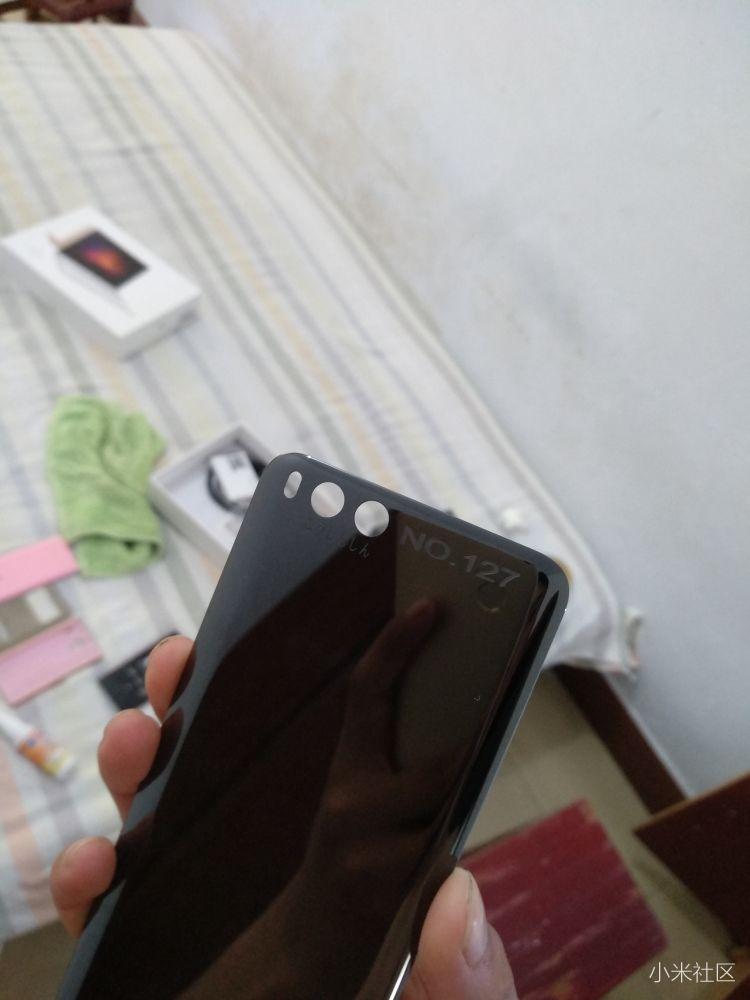 小米六,散热改装,去掉小米标志,并镭雕