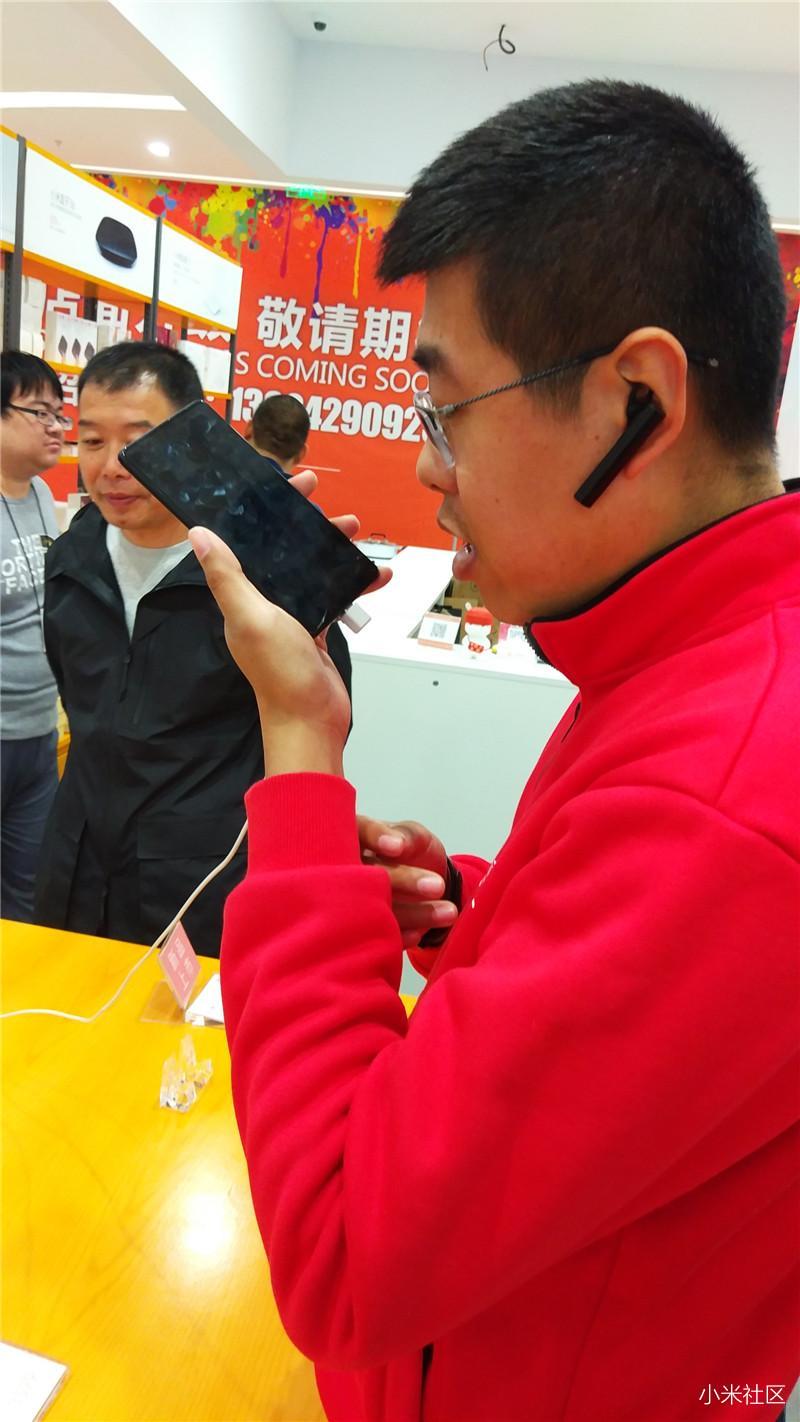 小米葫芦岛同城活动 兴城店体验MIX2S