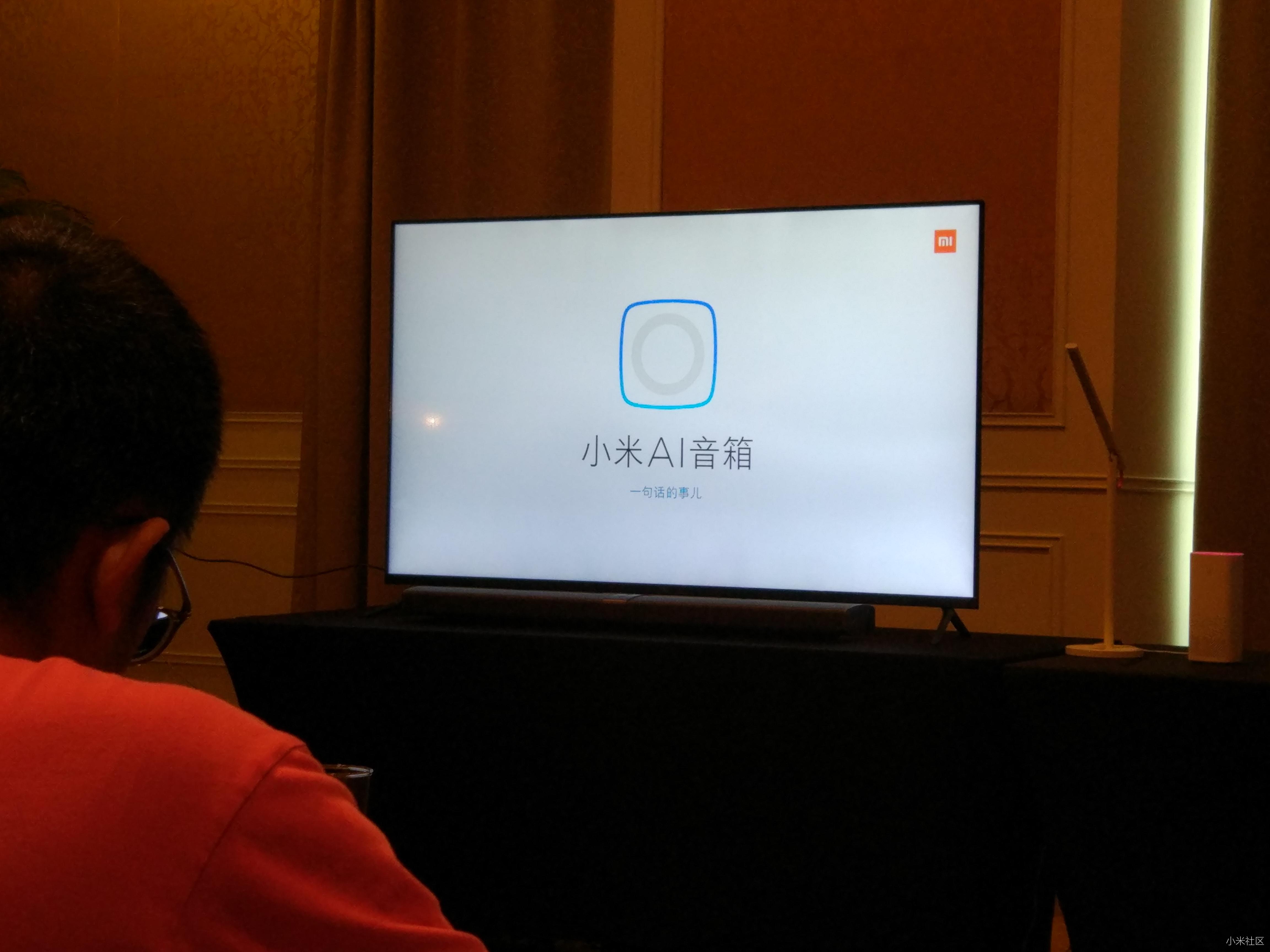 小米电视&小米AI音响人工智能家庭-我所有向