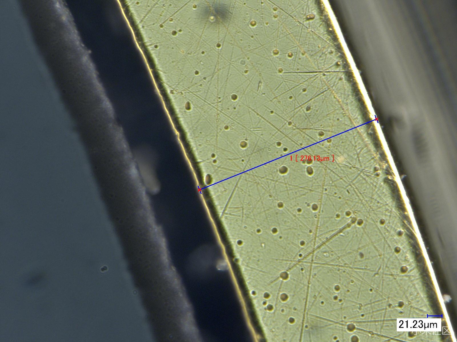 小米mix2后盖开裂---基恩士数显显微镜查看后盖
