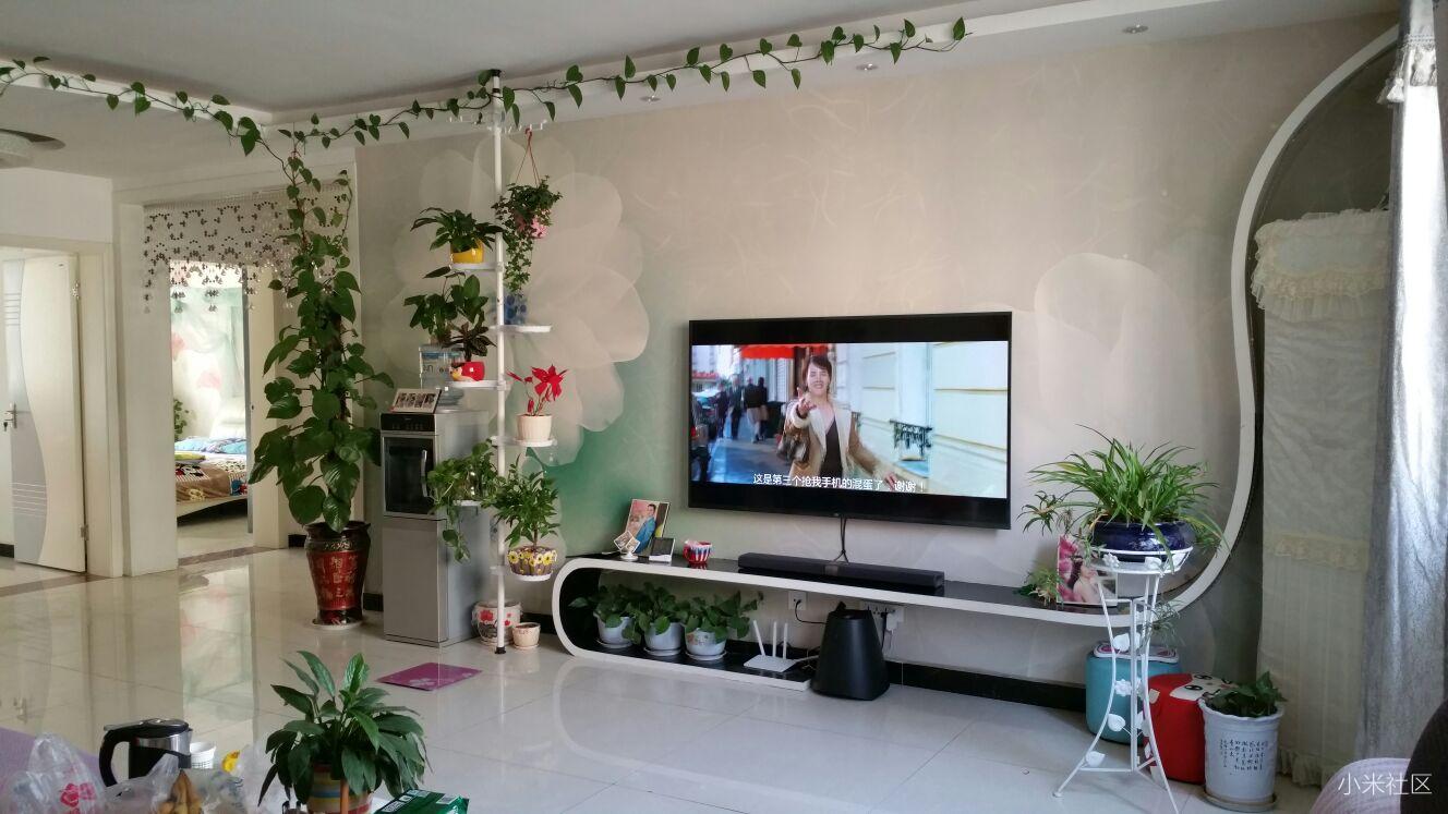 小米电视3s65寸壁挂安装到位