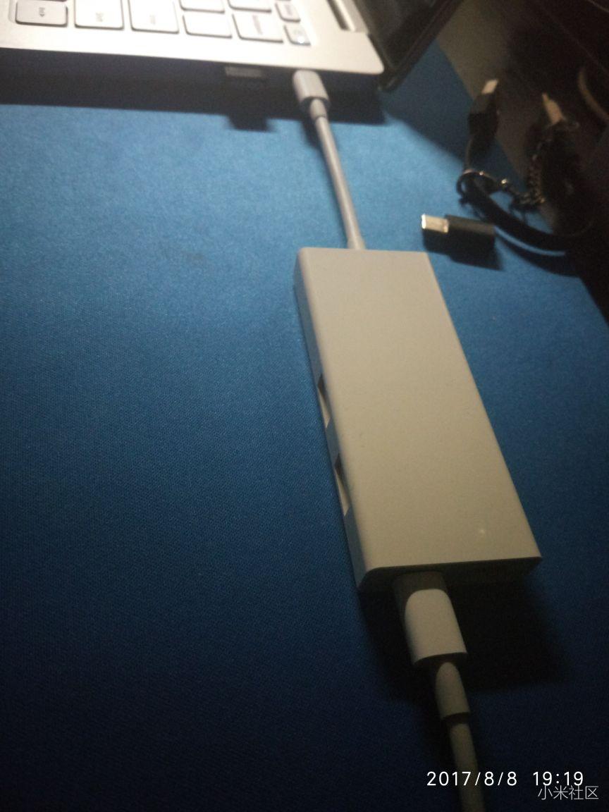 小米笔记本USBc多功能转接头 质量太垃圾