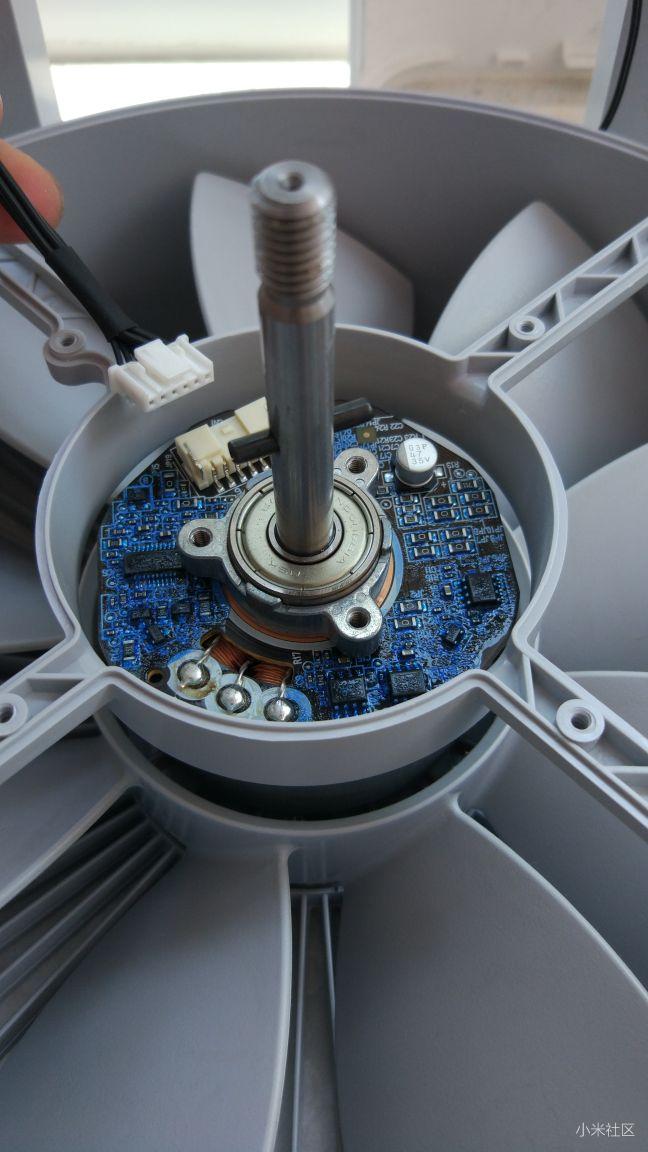 小米空气净化器拆解和清理风扇!