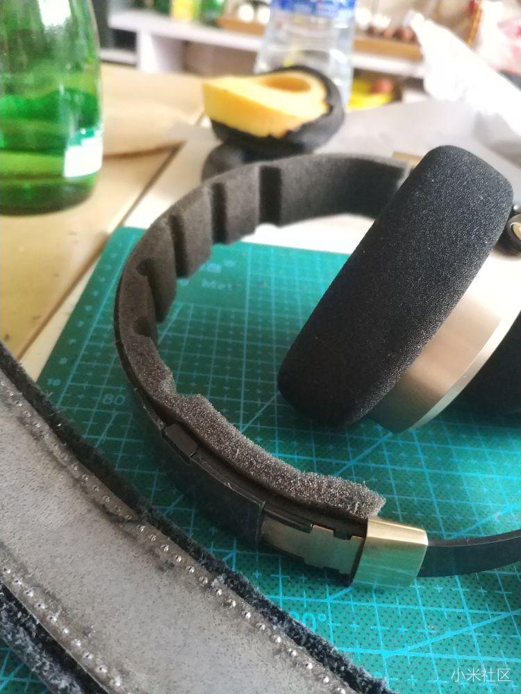 头戴式耳机掉皮diy更换头梁