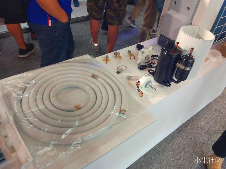 本款智米全直流变频空调中应用了精密的不二工机电子膨胀阀使得空调的