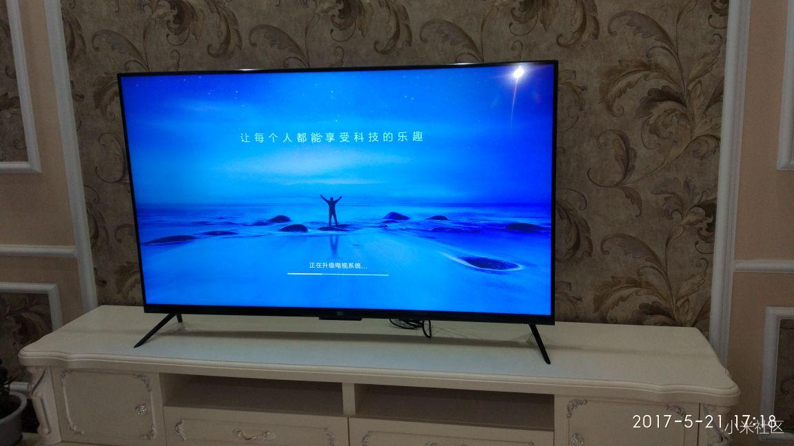 小米电视4 55寸收到了啊,爽啊!
